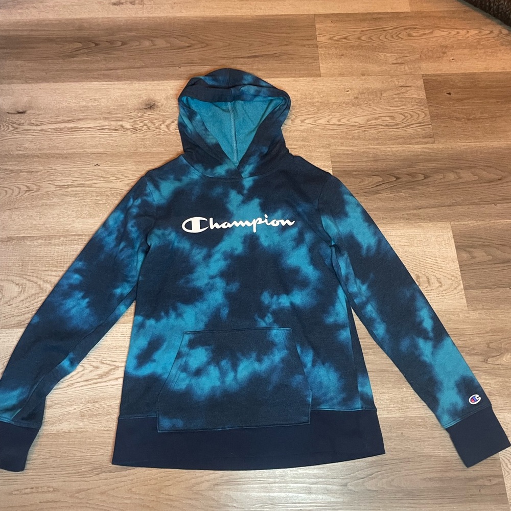 Champion tie dye hoodie